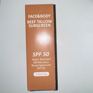 Face & Body Beef Tallow Sunscreen SPF 50 - Brown